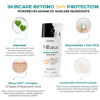 Mirava Heartleaf Sunscreen SPF 50 PA++++ – No White Cast | Next-Gen UV Filters + Niacinamide