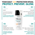 Mirava Heartleaf Sunscreen SPF 50 PA++++ – No White Cast | Next-Gen UV Filters + Niacinamide