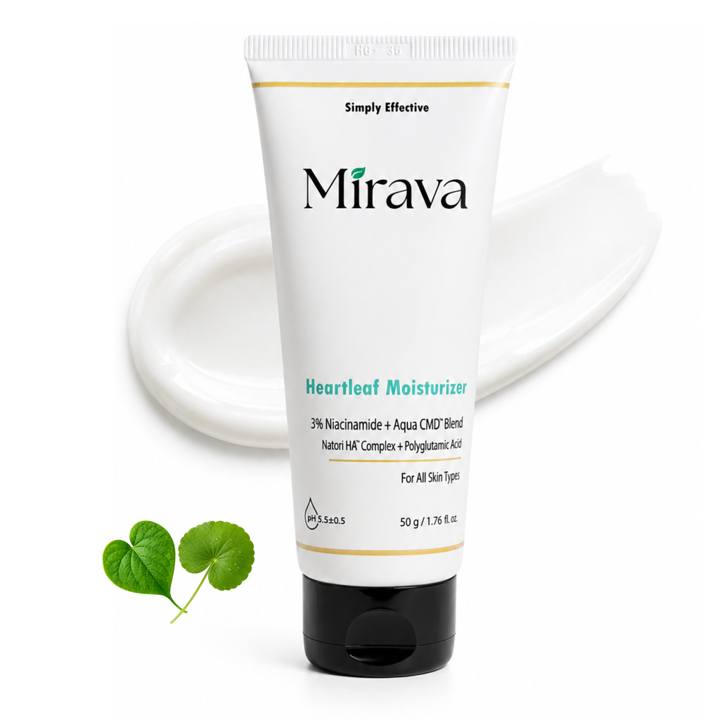 Mirava Heartleaf Moisturiser – Niacinamide + 13 HA 5-Ceramide Care | Barrier Care Cream