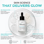 Mirava Heartleaf Face Serum – Niacinamide 10% + Tranexamic Acid 2% | Brightening & Barrier Serum