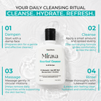 Mirava Heartleaf Cleanser – Niacinamide + Ceramide Based Formula | Barrier-Care Face Wash