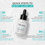 Mirava Heartleaf Face Serum – Niacinamide 10% + Tranexamic Acid 2% | Brightening & Barrier Serum